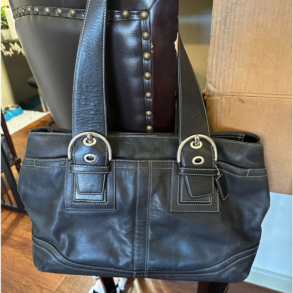 Coach purse - black